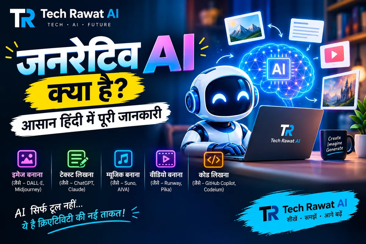 जनरेटिव AI क्या है? आसान हिंदी में पूरी जानकारी