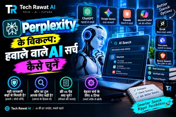 Perplexity के विकल्प: हवाले वाले AI सर्च कैसे चुनें